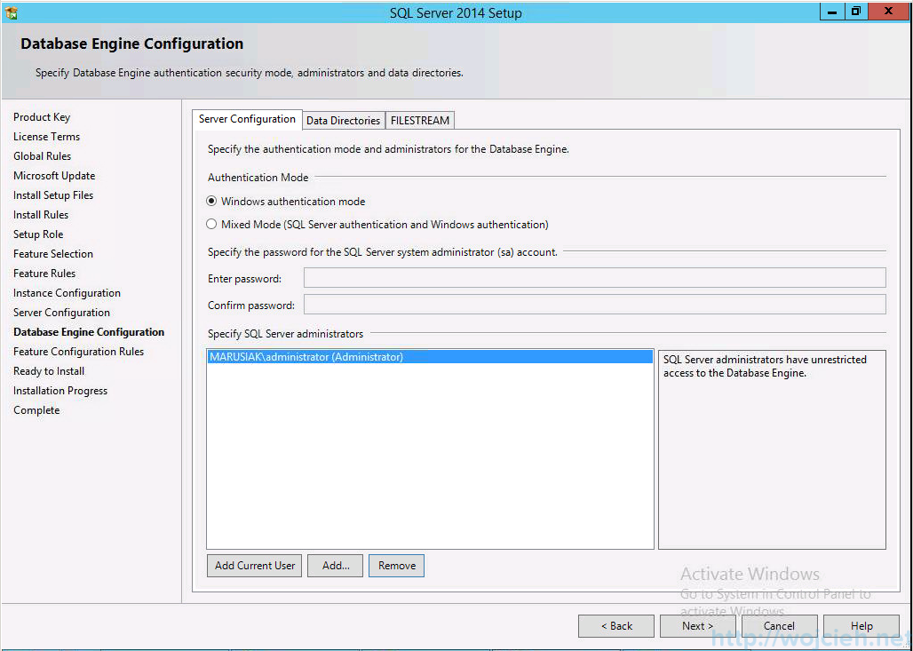 vCenter 5.5 on Windows Server 2012 R2 with SQL Server 2014 - 13