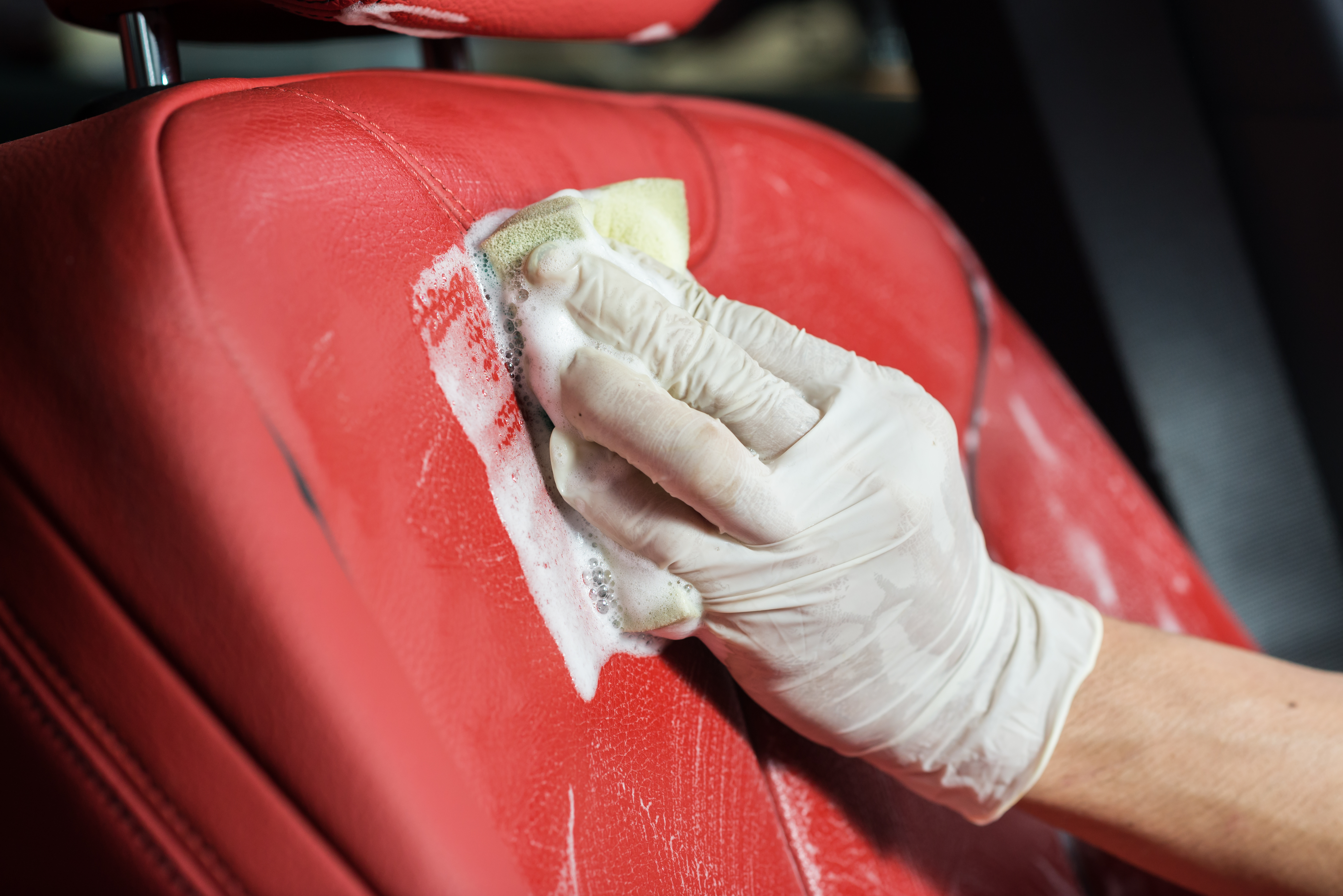 Car upholstery treatment