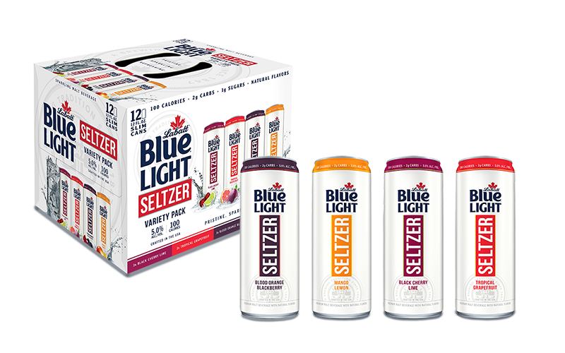 Labatt Blue Light Seltzer Variety Pack