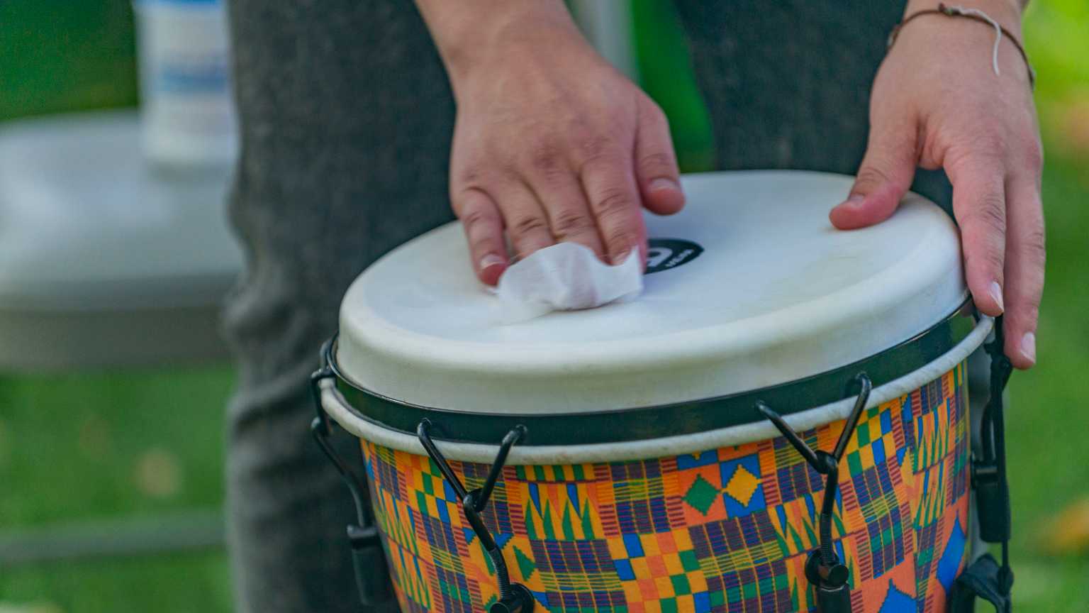 Note-ables Music Therapy Services received a grant to purchase special instruments that can be sanitized and used in the hospital.