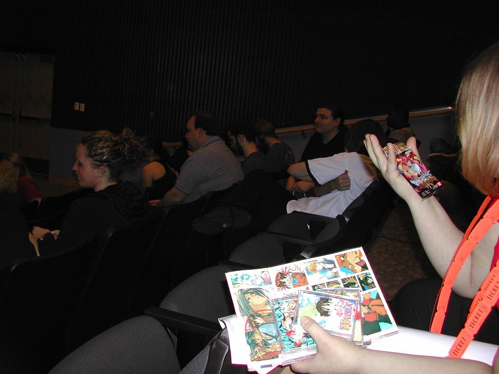 The raffle at Animarathon 2004.