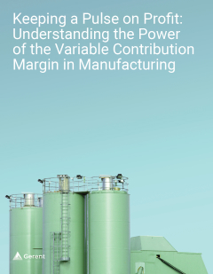 Keeping a Pulse on Profit: Understanding the Power of the Variable Contribution Margin in Manufacturing Cover