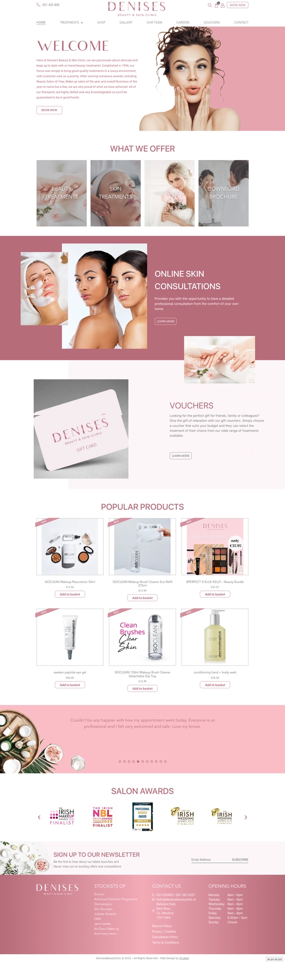 Denise’s Beauty Clinic logo
