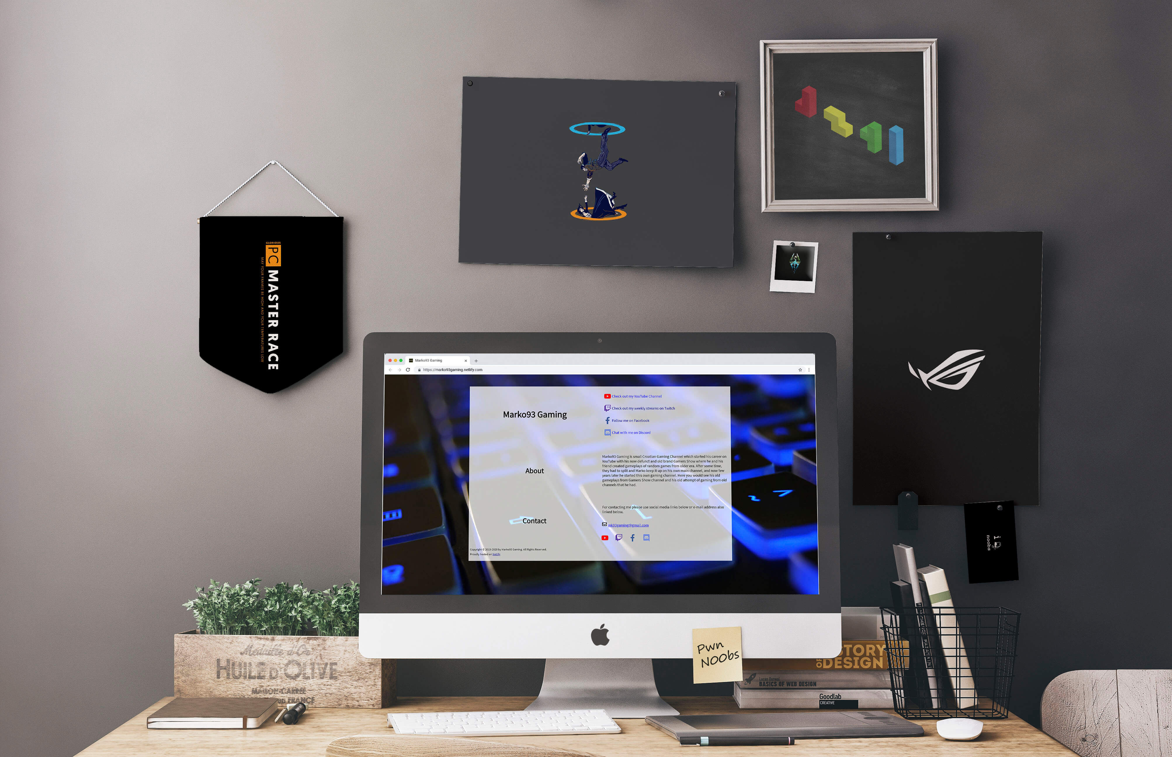 Marko93 Gaming Web Site