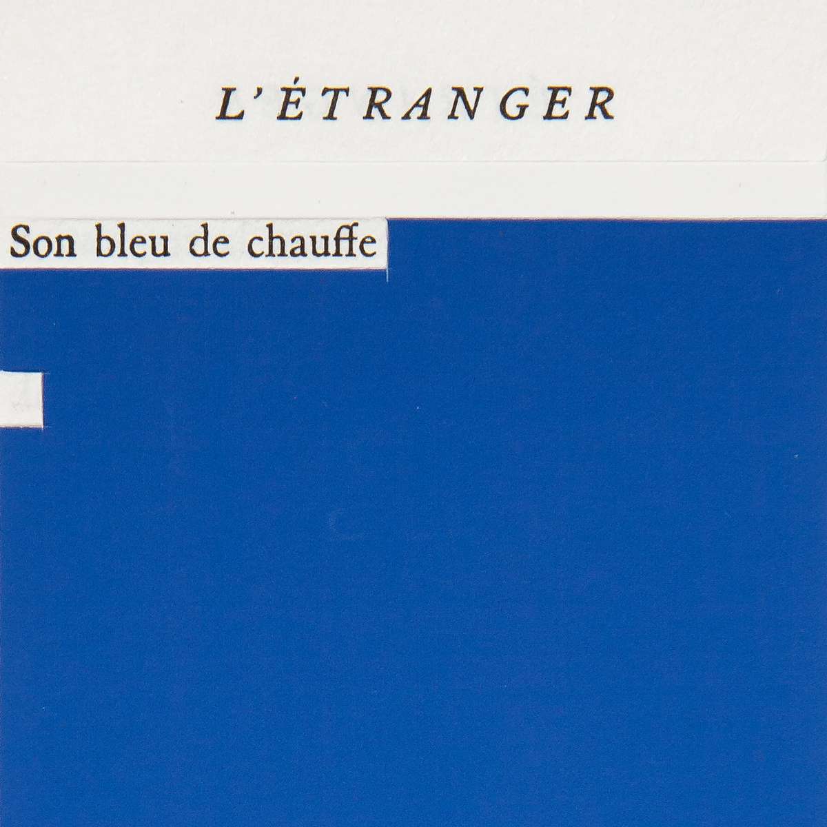 L’Étranger, pg. 86 (detail), 2014