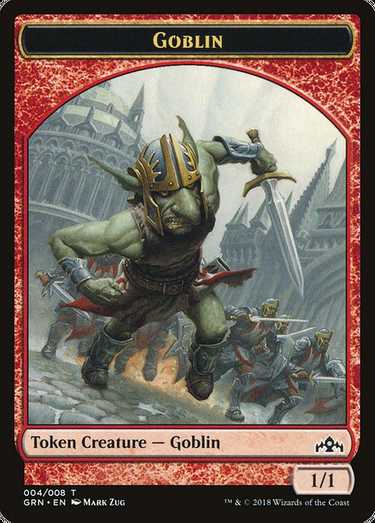 1/1 Red Goblin Creature Token | MTG.onl Tokens