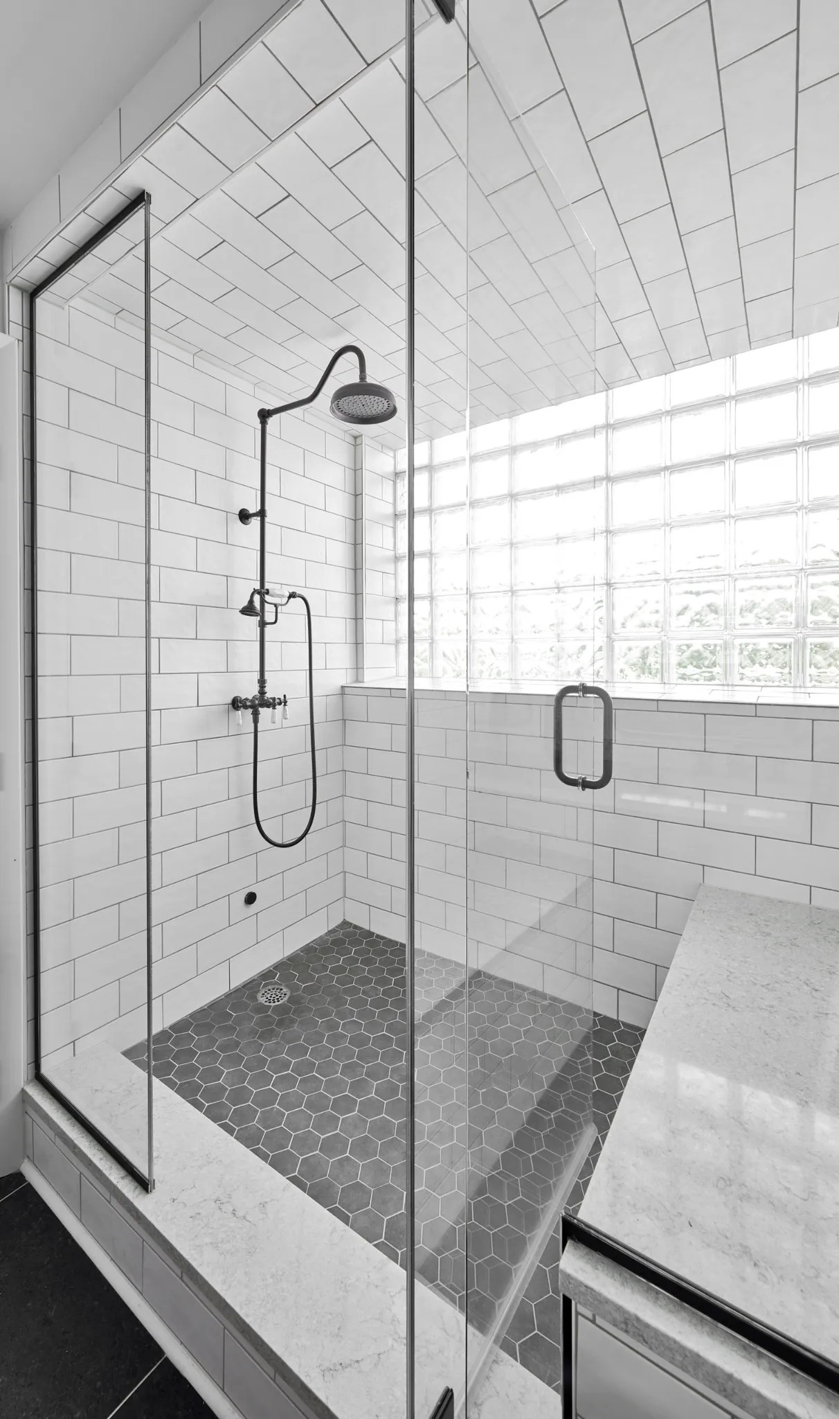 Windsong, AZ master bath - Shower door
