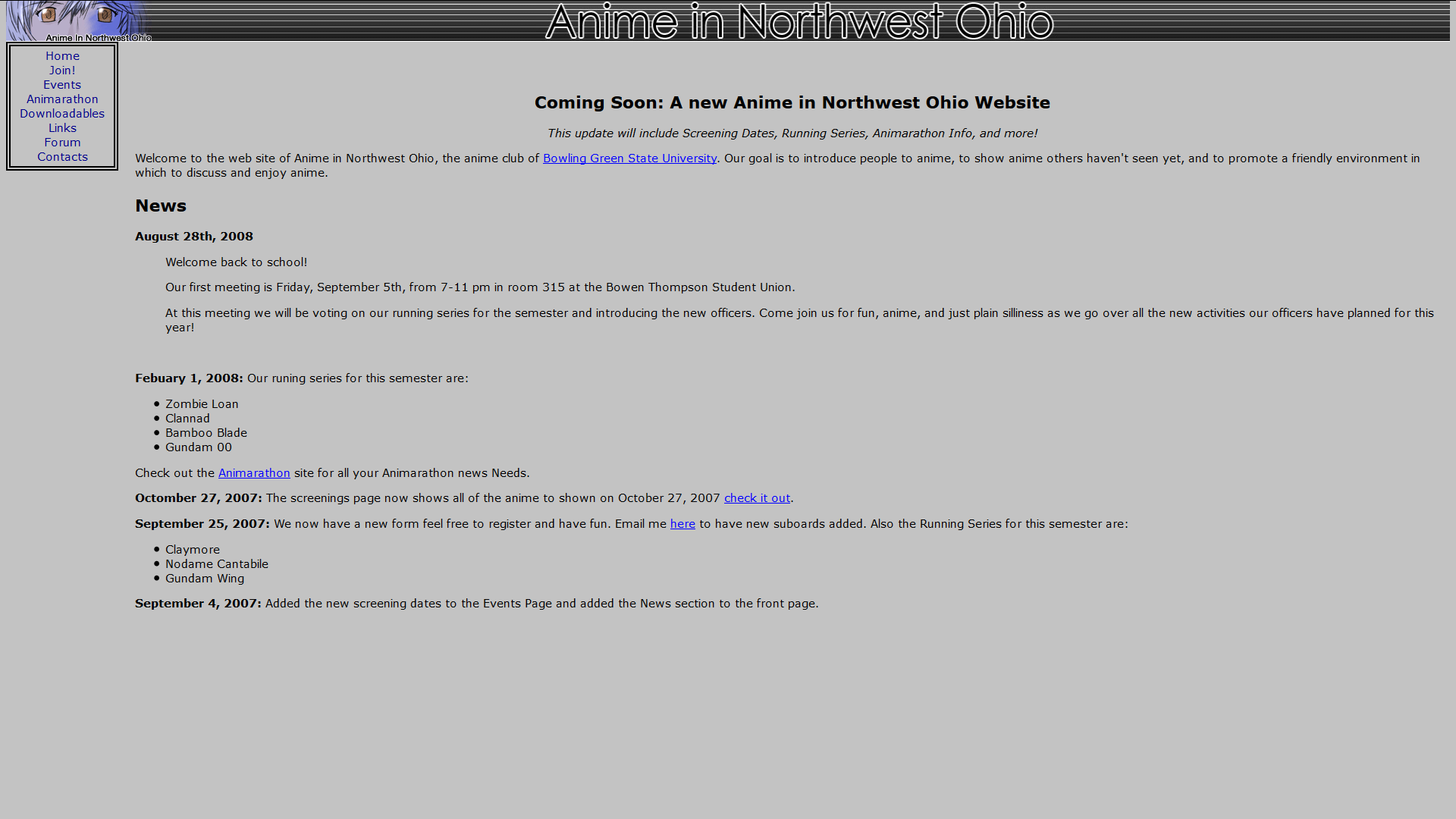 The Animarathon Website.
