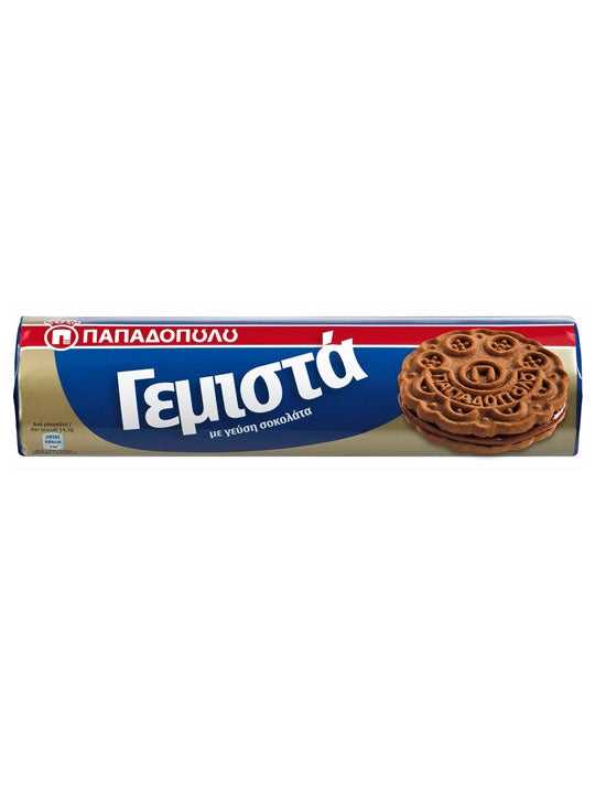 Greek-Grocery-Greek-Products-Gemista-Biscuits-Chocolate-cream-200g-Papadopoulos