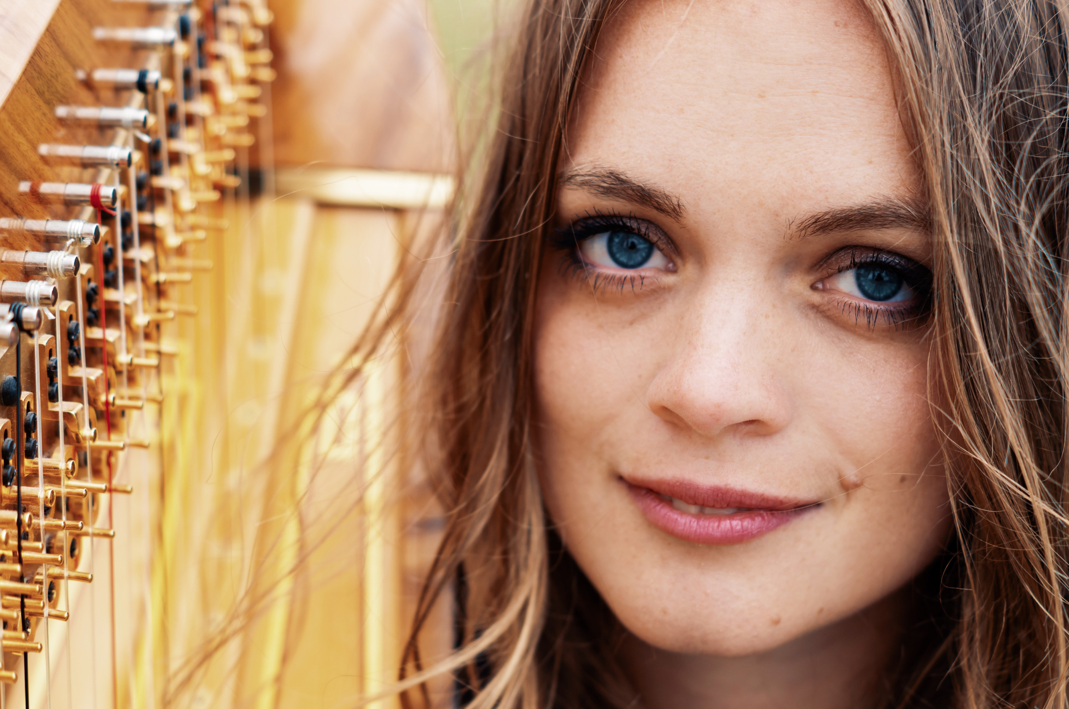 Photography by Jack Watkins for award-winning harpist, Lucy Nolan