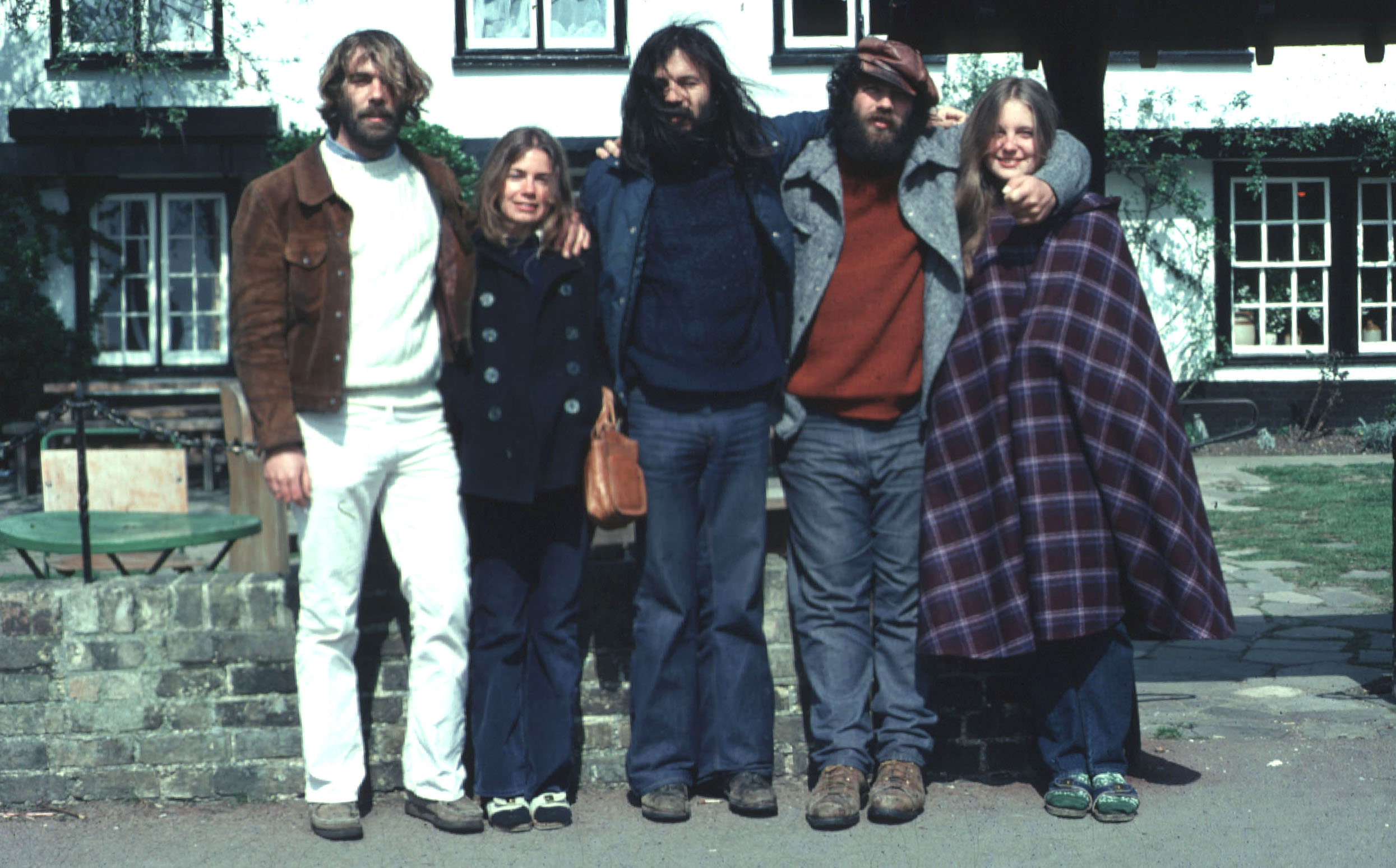Harry Noller and pals at Cambridge in 1976