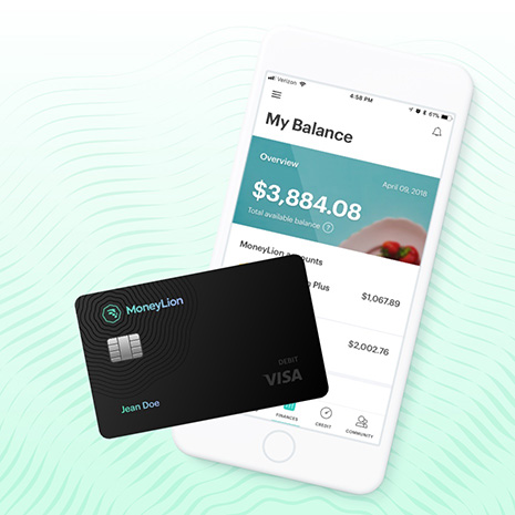 Credit Card and Cross-platform application on a mobile device