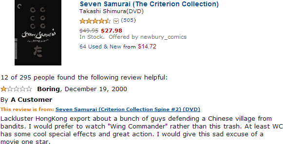 Seven Samurai review