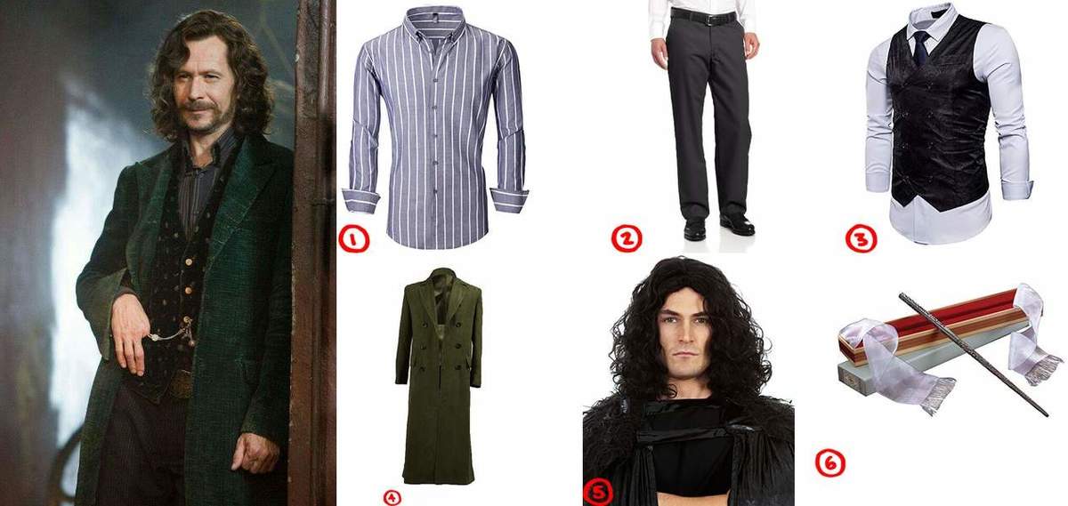 Dress Like Sirius Black Costume for Cosplay & Halloween