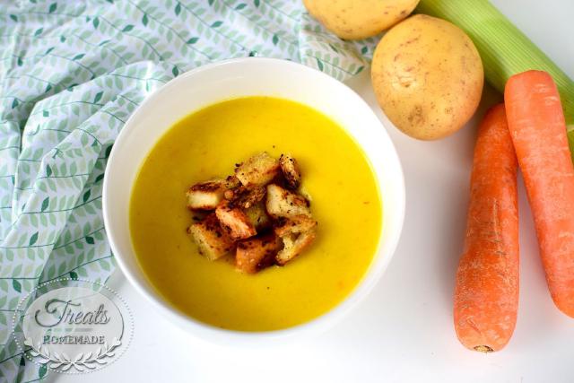 Leek Soup - Treats Homemade