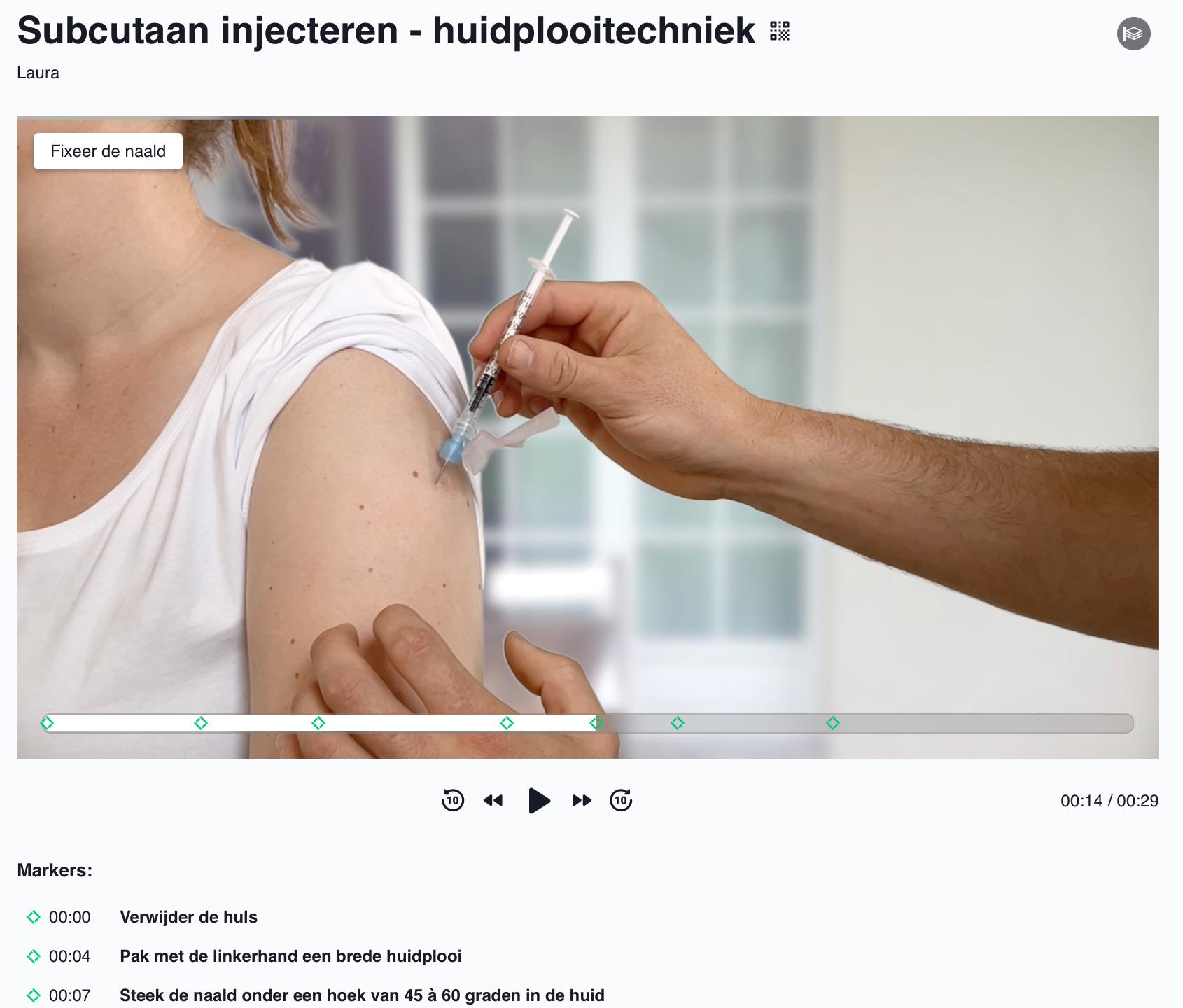 video over subcutaan injecteren