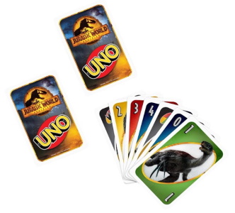 Jurassic World Dominion Uno Card Images