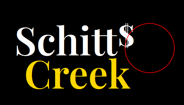 How to create a slick animation from Schitt's Creek