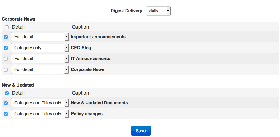 Intranet Employee Newsletter