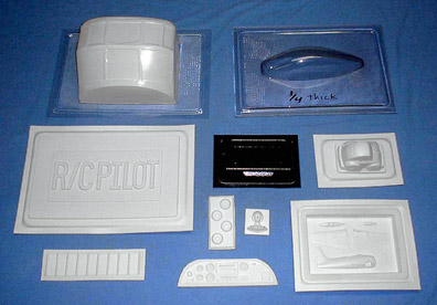 ABS White Plastic Sheet .125" (1/8") X 6" X 12" - Textured 1 Side, Vacuum Forming