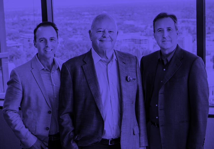 Impact Venture Capital partners, Dixon Doll, Eric Ball, and Jack Crawford