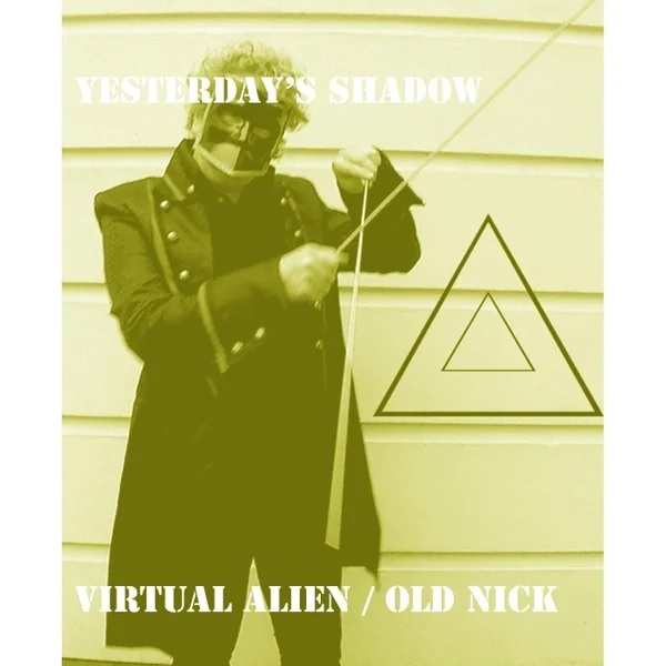 Yesterday's Shadow single cover by Virtual Alien and Old Nick