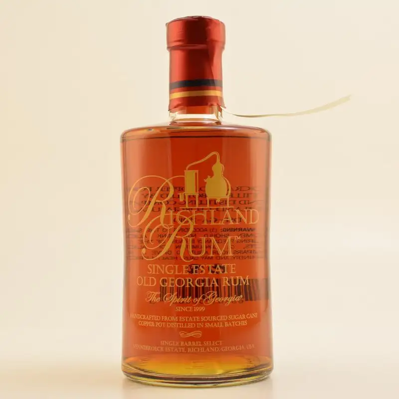 Image of the front of the bottle of the rum Single Estate Old South Georgia