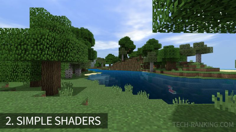 Minecraft simple shaders