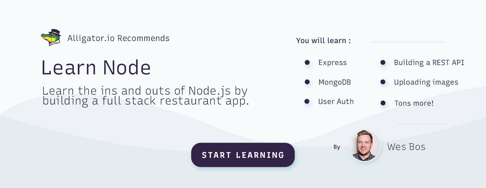 Recommended Node.js video course