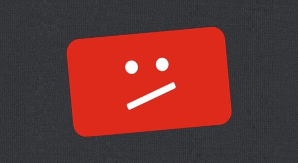 YouTube Copyright Stirke Sad Face