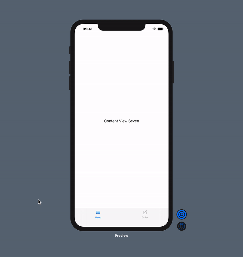 swift tabview order