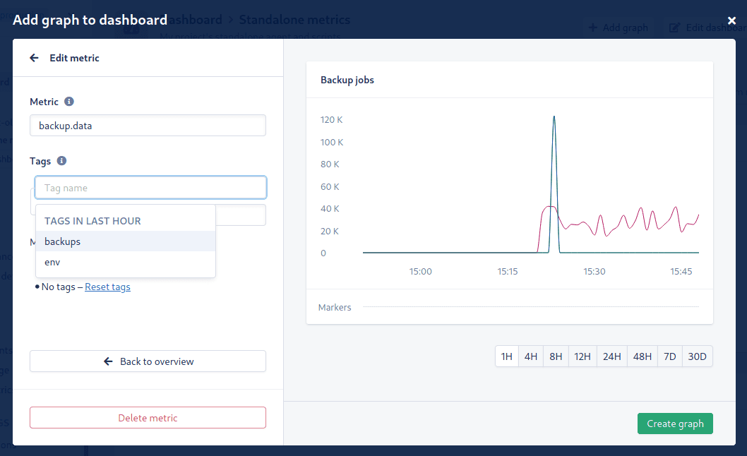 Filtering by tags