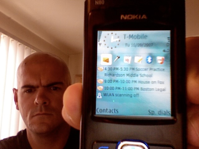 I have no idea why I was angry in this pic. Phone too small maybe?