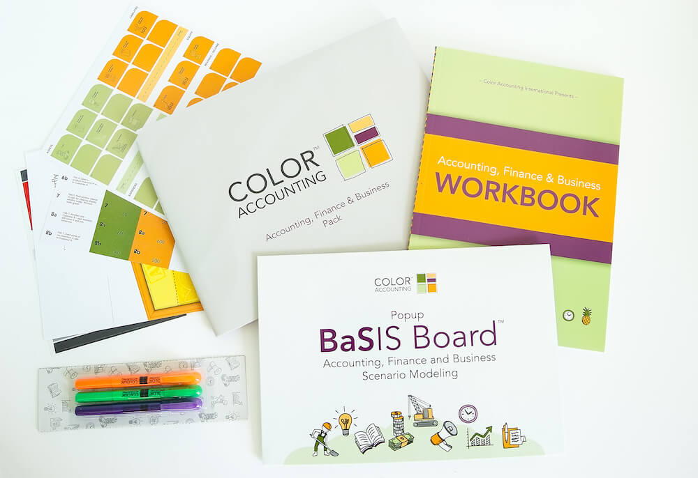 collection of BASIS accounting workshop resources and books