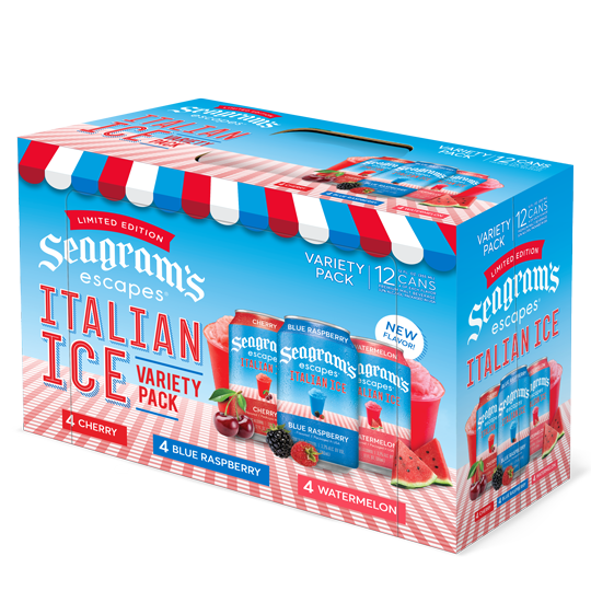 Italian Ice Can Variety Pack Bottle