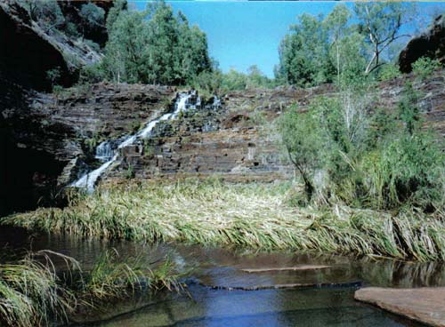 Pilbara waterfall