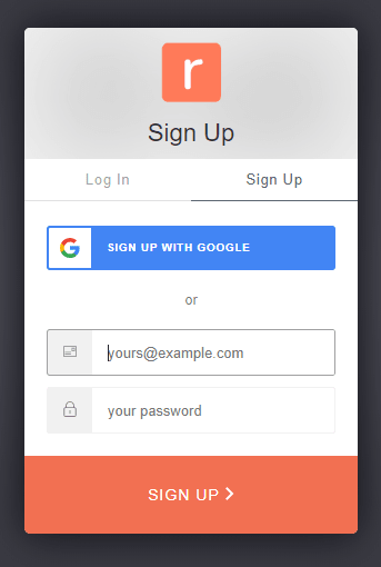 Retainful email signup