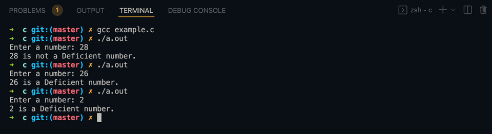 C Program To Find If A Number Is A Deficient Number Or Not CodeVsColor