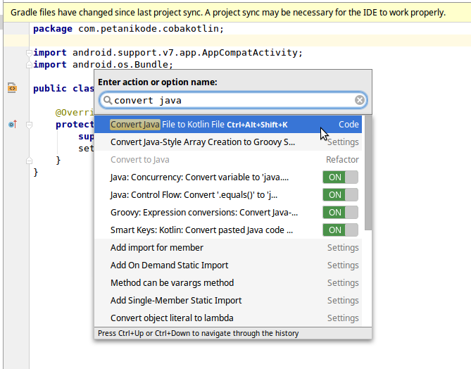 konversi java ke kotlin