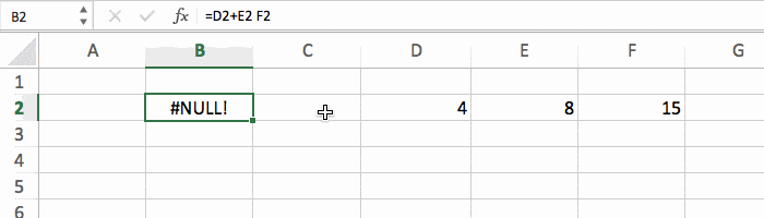 Excel Six Common Errors And How To Fix Them