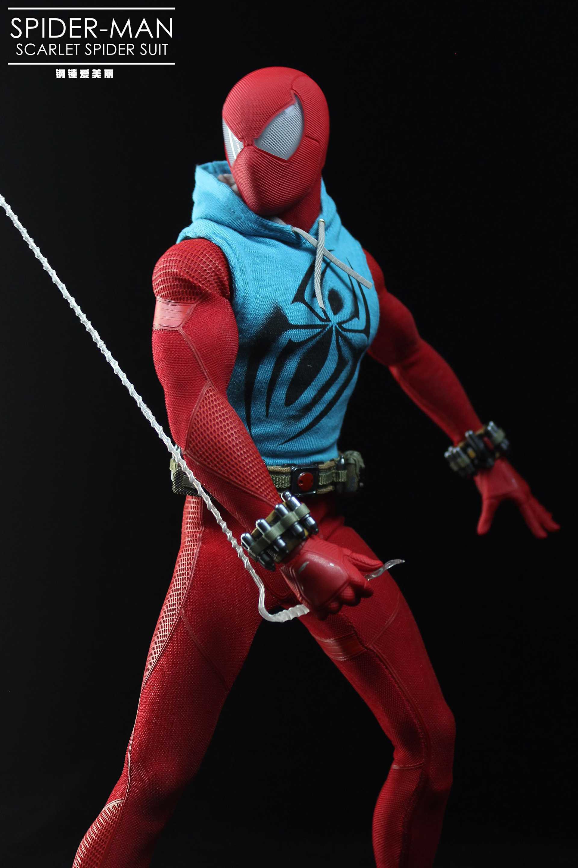 Spider-Man Video Game Masterpiece Scarlet Spider Suit