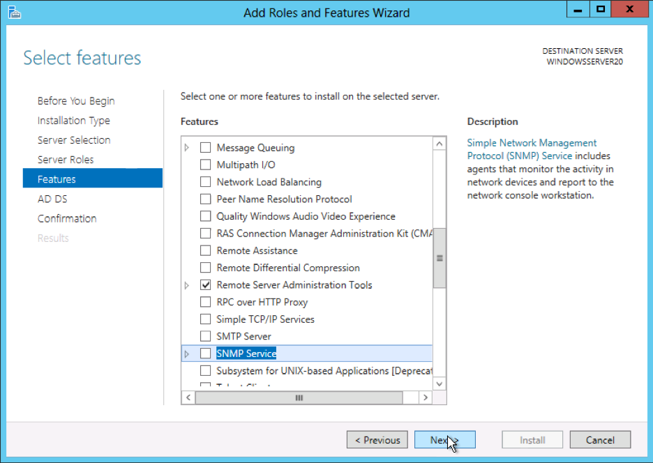 Install Active Directory on Windows Server 2012