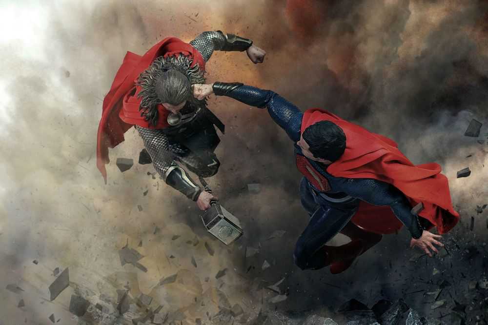 THOR VS MAN OF STEEL