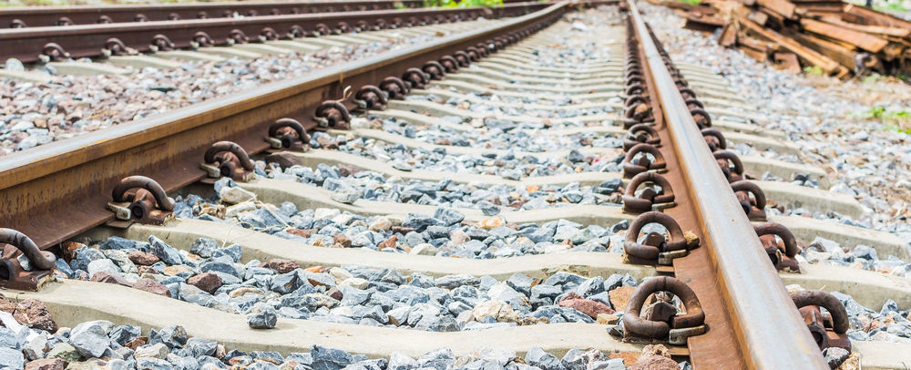 A railroad, meant as a metaphor for travelling and continuing my journey