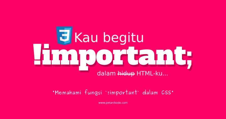 Html important. Html important