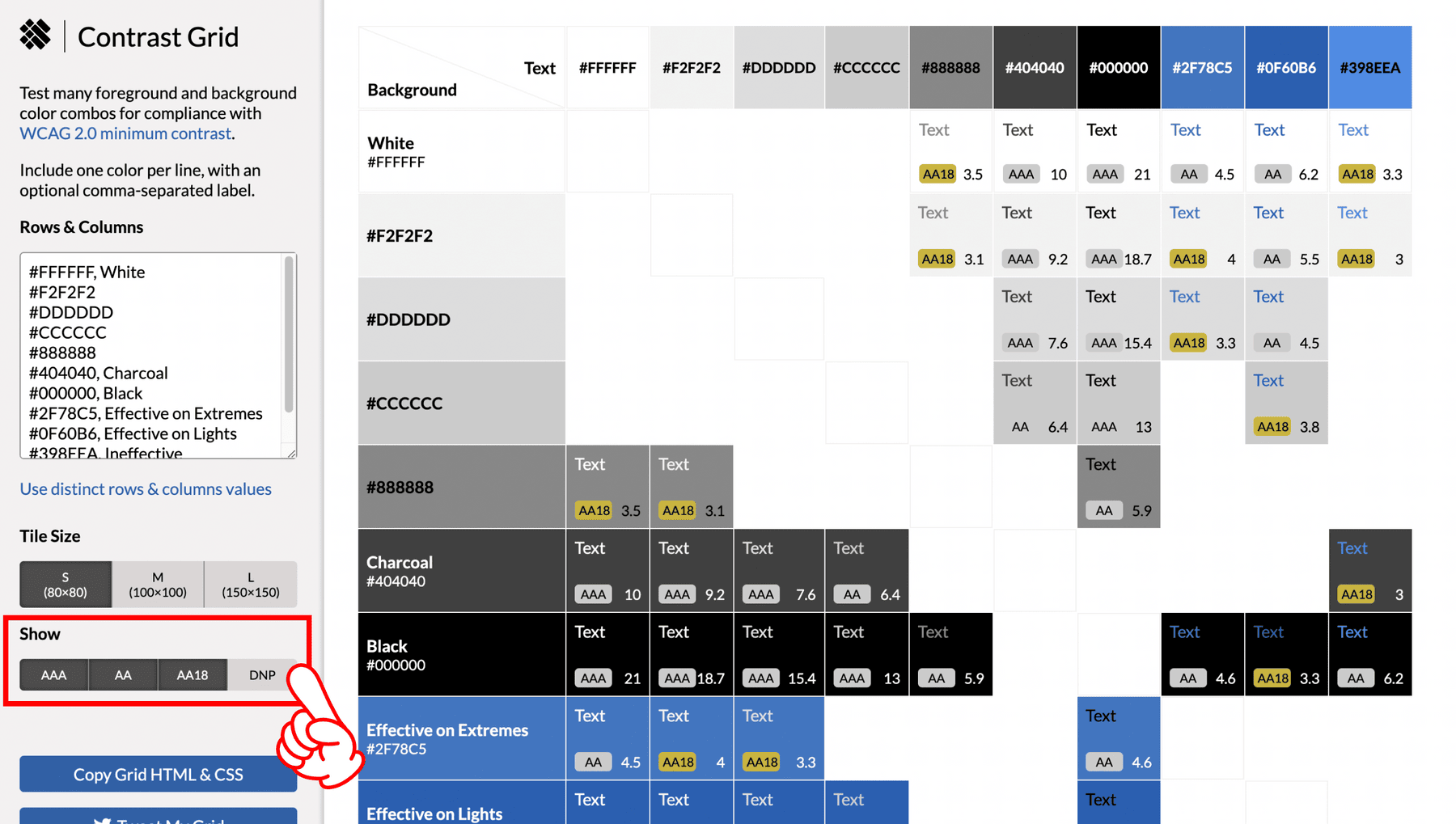 【デザイナー必見】色のコントラスト比について：Contrast Gridの使い方 ネクストライブ株式会社