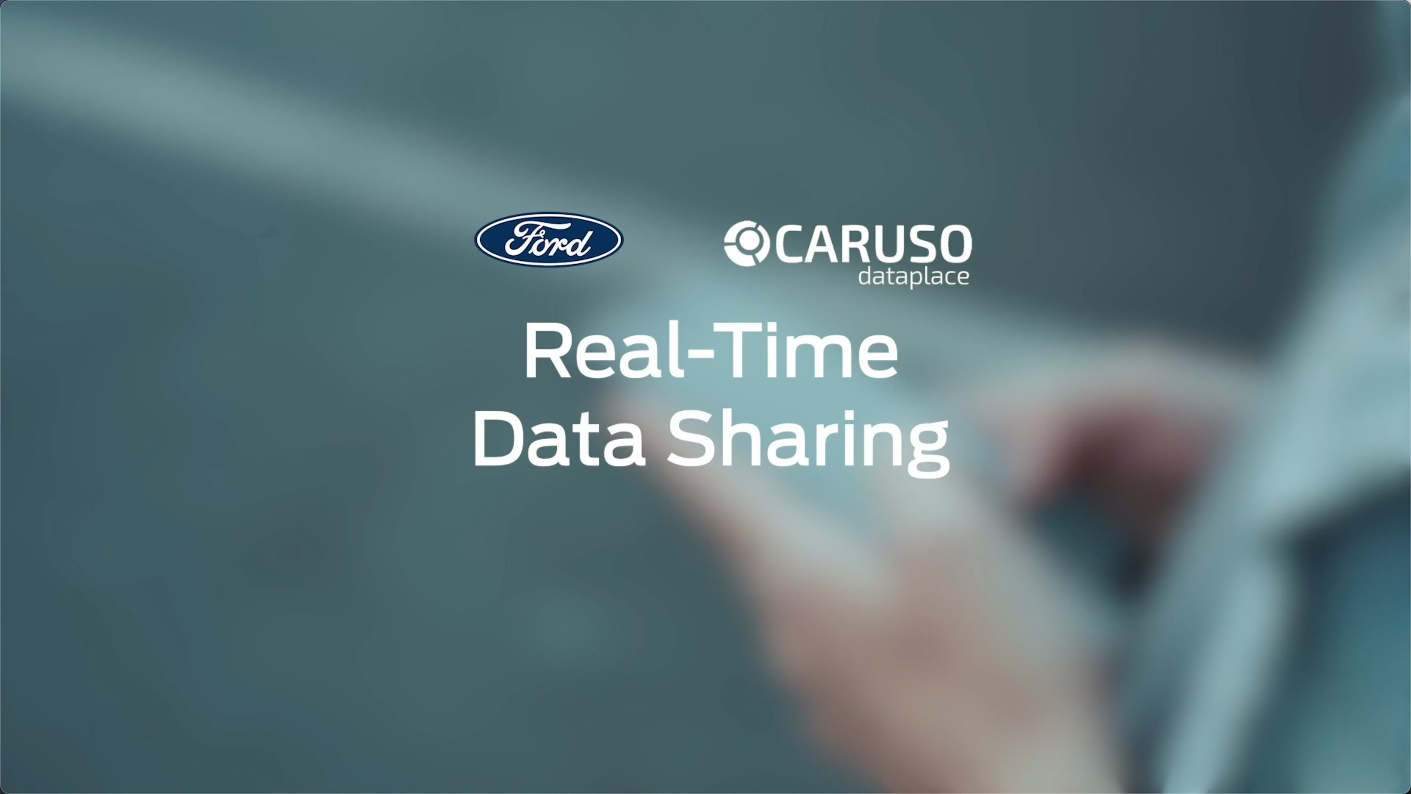 CARUSO and FORD – Real-Time Car Data Sharing