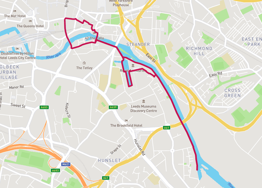 Bramley parkrun 5km - Leeds Run Routes