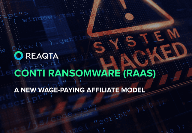 Conti Ransomware (RaaS): A New Wage-Paying Affiliate Model