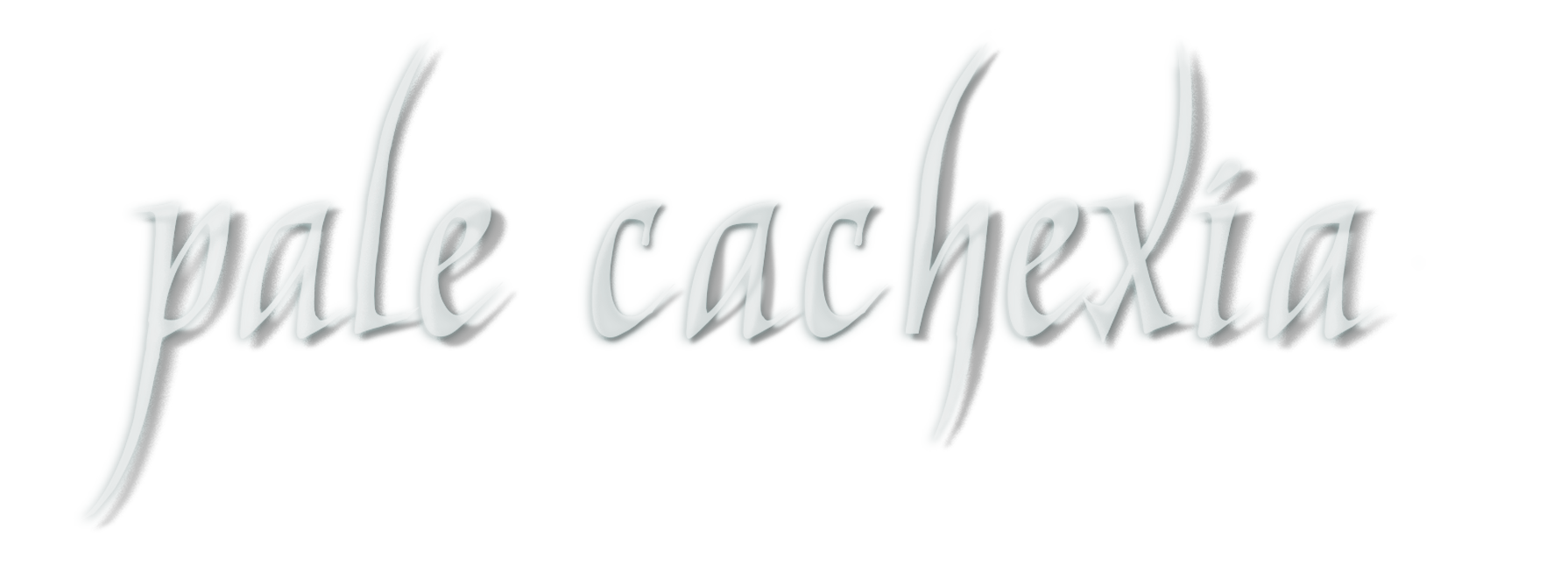 Pale Cachexia logo white text